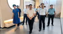 湖北省農(nóng)業(yè)農(nóng)村廳調(diào)研組蒞宛調(diào)研 參觀(guān)南陽(yáng)艾草文化博覽館等地 了解艾產(chǎn)業(yè)發(fā)展